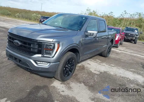 2022 Ford F-150 Platinum из США, поврежденный, VIN 1FTFW1ED3NFB85725